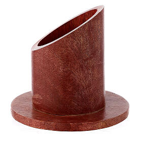 Base portacero mango scuro 5 cm