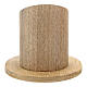 Natural mango wood candle holder 2 in s3