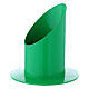 Castiçal porta-vela verde ferro, diâmetro: 5 cm s2