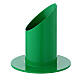 Candleholder in bright green iron, 4 cm s2