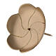 Lotusförmiger Adventsdorn aus gebürstetem Messing, 10 cm s2