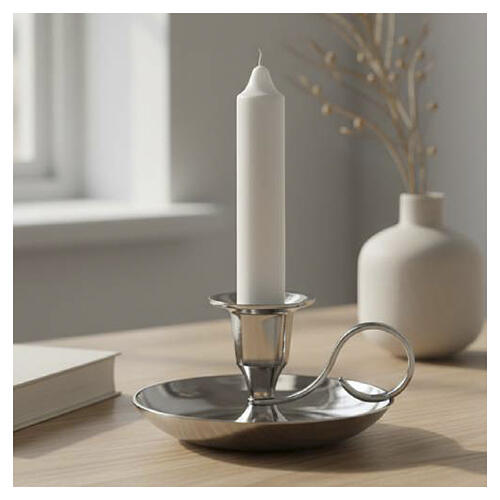 Candleholder with handle, h 5 cm 2