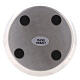 Round stainless steel saucer 8 cm diameter s3