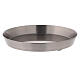 Round bowl, high edge, mat stainless steel, 10 cm diameter s1