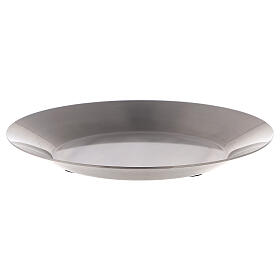Round bowl, mat stainless steel, 10 cm diameter
