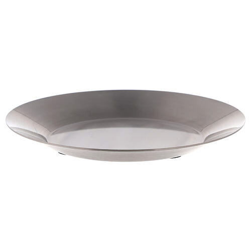 Round bowl, mat stainless steel, 10 cm diameter 1