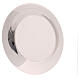 Piattino rotondo acciaio inossidabile diametro 10 cm s2