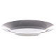 Round stainless steel plate diameter 10 cm s1