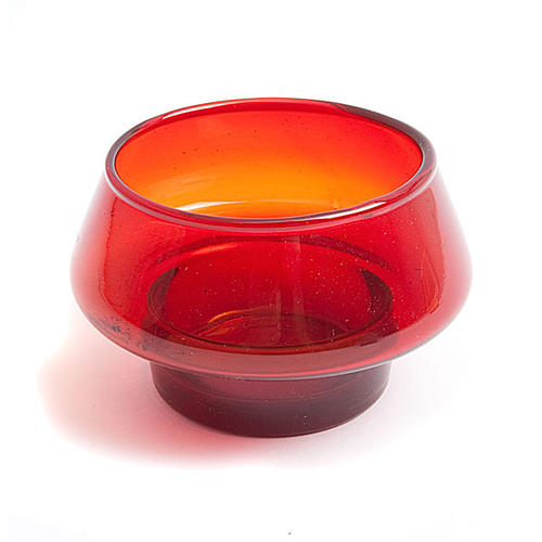 Colored Tealight Holder in Glass 5