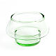 Colored Tealight Holder in Glass s2