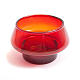 Colored Tealight Holder in Glass s5