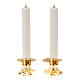 pair of candle holders, height 12cm s1