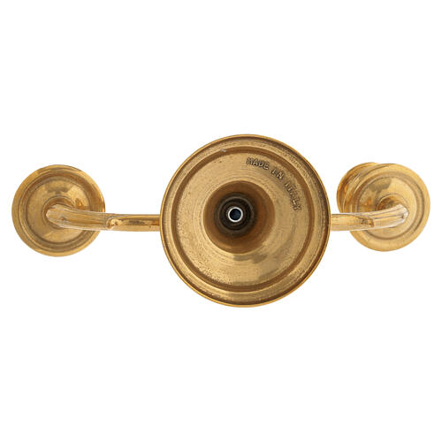 3 branches candelabrum in brass 6