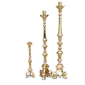 Chandeliers métal: Support bougie style baroque