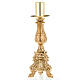Chandelier style rococo laiton lucide s1
