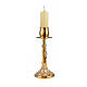 Candlestick in golden silver 800 s1