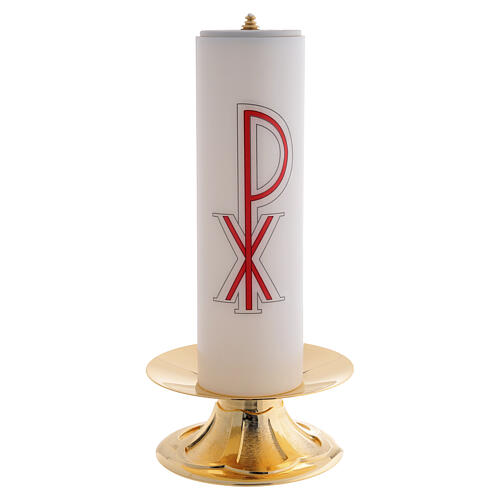 Couple of candle holders with fake candles 2