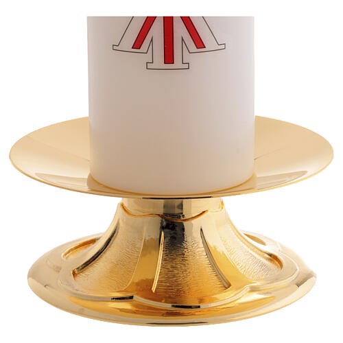 Couple of candle holders with fake candles 3