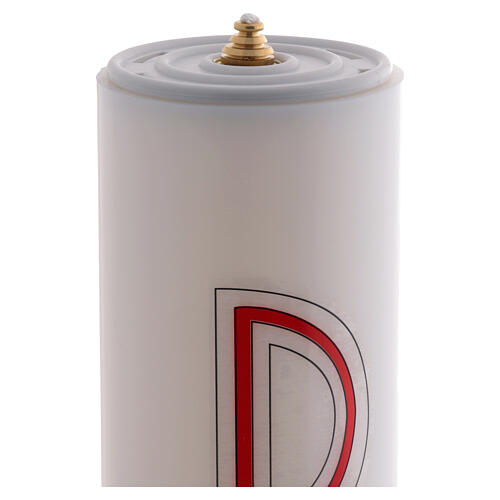 Coppia Candelieri con finte candele 4