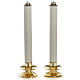 Couple of candle holders with fake candles s1
