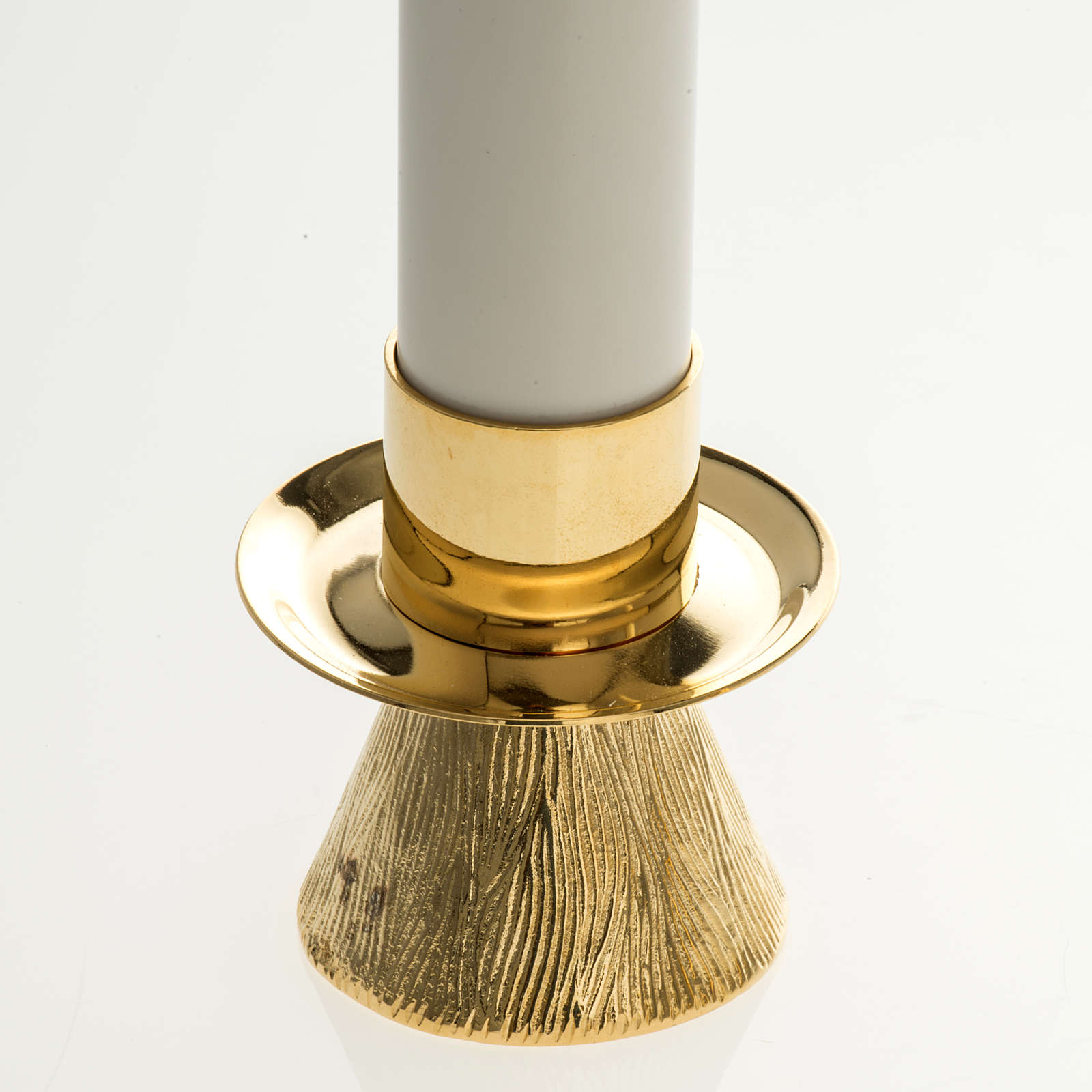 Candle holders with fake candles, cone shaped online sales on