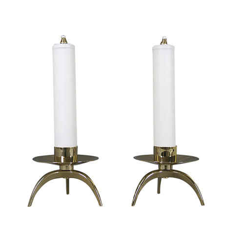 Pareja de candelabros ortodoxa completa 1