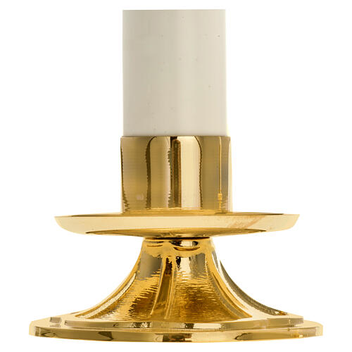 Chandeliers d'autel avec bougies à cire liquide 2