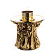 Candlestick made of cast brass s1