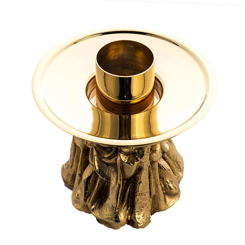 Candlestick made of cast brass 5