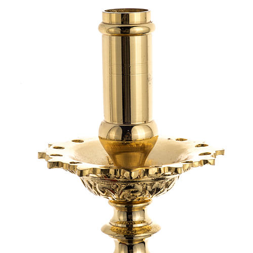 Baroque Candlestick, richly decorated in different sizes 5