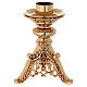 Gothic Candlestick in cast bronze s4