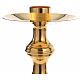 Candlestick in brass, gold plated s3