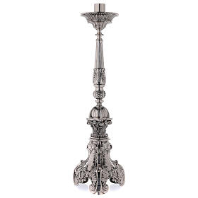 Kerzenhalter versilberten Messing Barock Stil 67cm