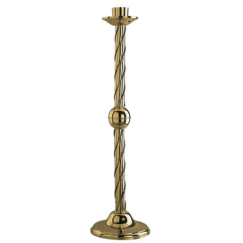 Molina candlestick with spiralling motif 105cm height 1