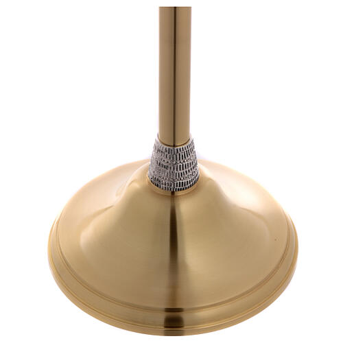 Molina golden candlestick in brass, 112cm 5