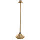 Molina golden candlestick in brass, 112cm s1