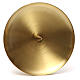 Candle holder with pin in bronzed brass, Molina s4