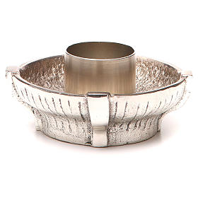 Castiçais de Metal: Castiçal Molina bronze com bocal