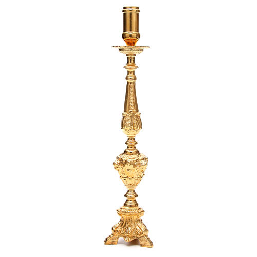 STOCK Chandelier style rococo riche laiton doré h 50 cm 2