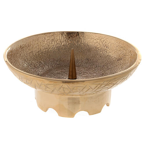 Molina Leuchter aus Bronze mit Nagel 3