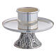 Chandelier by Molina in silver brass with 4 Evangelists s3