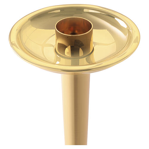 Standleuchter Messing Kristall Knoten 57cm 5