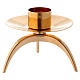 STOCK Chandelier en laiton or s2