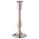 Candle holder 20 cm in silver-plated brass s1