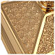 Molina candle holder for Paschal candle, gold plated brass, 50 in s7