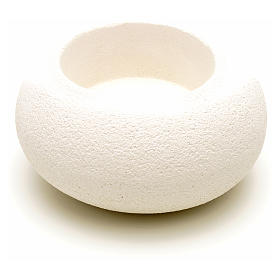 Candeliere argilla refrattaria mod. Ellisse 5 cm s4