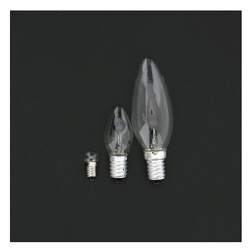 Spare parts: bulbs in 3 sizes 2