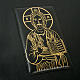 Copri lezionario verde stampa oro s2