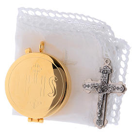 Etui für Versehpatene Leder und Satin mit Ziborium s3