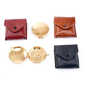 Pyx holder in real leather (Pyx included) s3